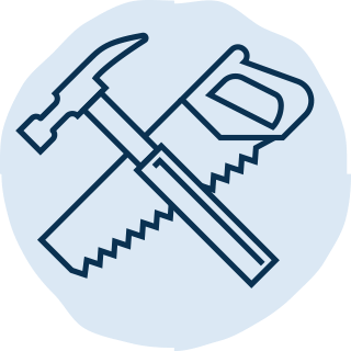 Hammer and Saw Hammer and Saw